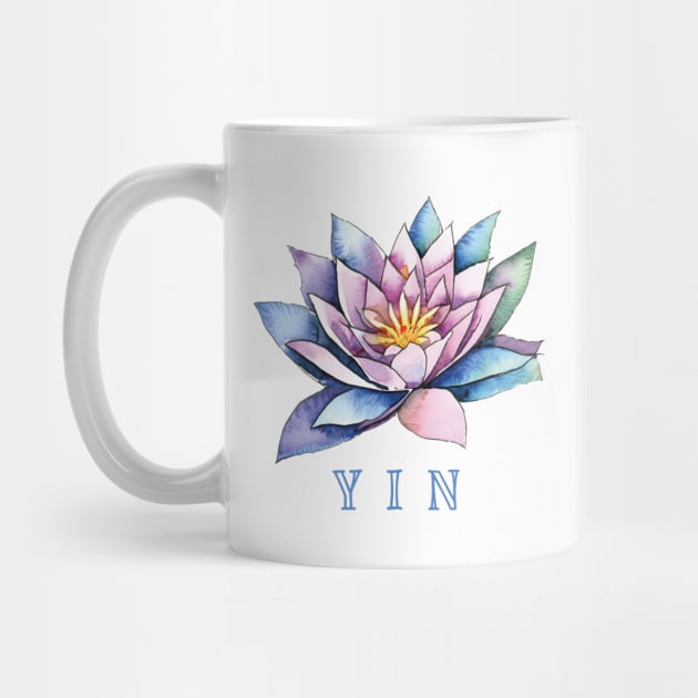 Yin Yoga Lotus Flower by TomiTee